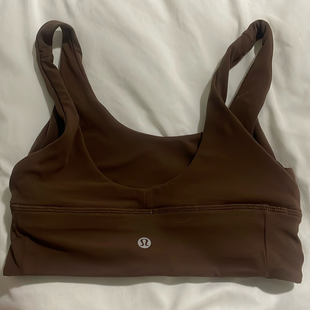 LULULEMON CHOCOLATE BROWN BRA
